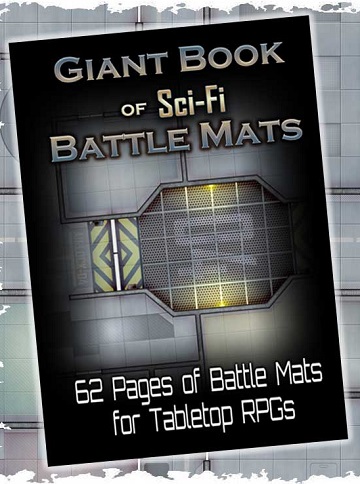 Giant Book of Sci-Fi Battle Mats 
