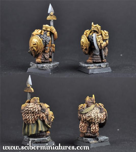 Scibor Monstrous Miniatures: Golden Guard Set 6 