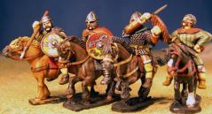 Gripping Beast 28mm Age Of Arthur: Mounted British Welsh Kingdoms Heroes (4) 