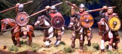 Gripping Beast 28mm Age Of Arthur: Mounted Teulu (4) 