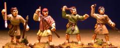 Gripping Beast 28mm Age Of Arthur: Pagenses with Javelins (4) 