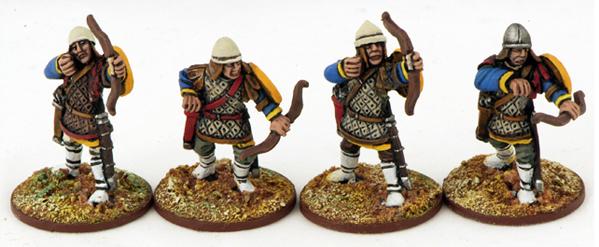 Gripping Beast 28mm Byzantine: Byzantine Infantry Archers (Quilted) (4) 