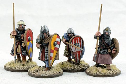 Gripping Beast 28mm Early Crusade: Dismounted Knights #3 (4) 