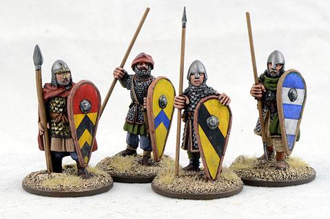 Gripping Beast 28mm Early Crusade: Dismounted Knights #4 (4) 