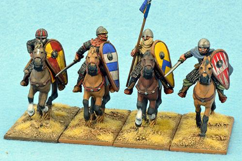Gripping Beast 28mm Early Crusade: Mounted Knights #3 (4) 