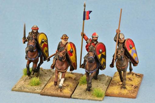 Gripping Beast 28mm Early Crusade: Mounted Knights #4 (4) 