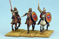 Gripping Beast 28mm Historical: Late Roman Cavalry Command #1 (3) 