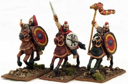 Gripping Beast 28mm Historical: Late Roman Cavalry Command #1 