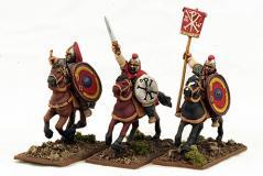 Gripping Beast 28mm Historical: Late Roman Cavalry Command #2 (3) 