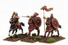 Gripping Beast 28mm Historical: Late Roman Cavalry Command #3 (3) 