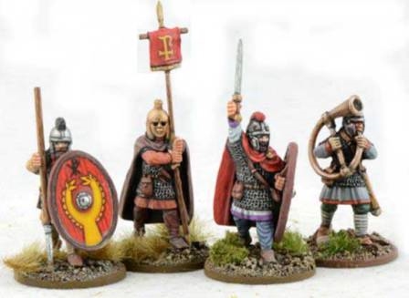 Gripping Beast 28mm Historical: Late Roman Infantry Command #1 