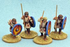 Gripping Beast 28mm Historical: Late Roman Unarmoured Infantry (advancing) 