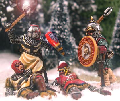 Gripping Beast 28mm Later Crusades: Death In The Snow Vignette (3) 