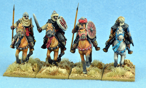 Gripping Beast 28mm Moors: Armoured Cavalry #2 (4) 