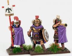 Gripping Beast 28mm Successors: Selucid/Ptolemaic Guard Command (3) 