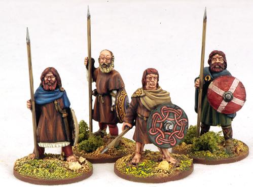 Gripping Beast 28mm Viking Age: Hiberno-Norse / Norse Gael- Norse Gael Warriors #1 (4) 