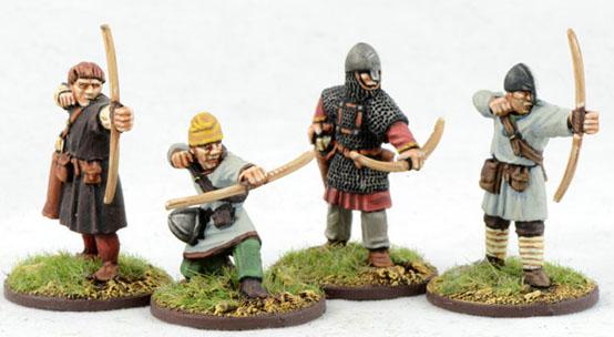 Gripping Beast 28mm Viking Age: Norman- Archers #1 (4) 