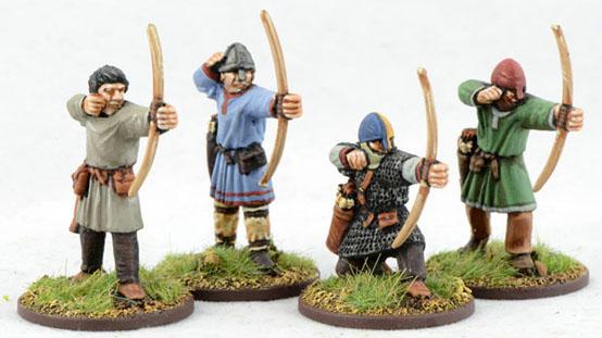 Gripping Beast 28mm Viking Age: Norman- Archers #2 (4) 