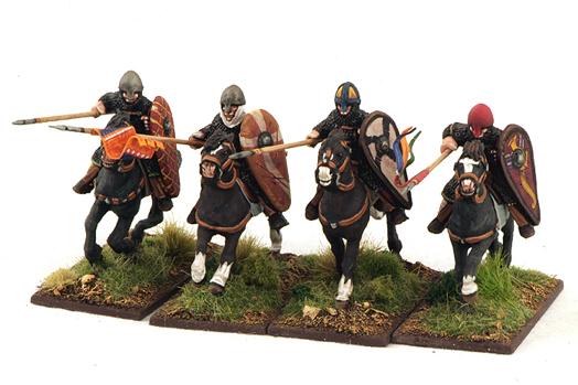 Gripping Beast 28mm Viking Age: Norman- Milites (Couched) (4) 