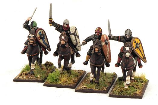 Gripping Beast 28mm Viking Age: Norman- Milites (Swords) (4) 