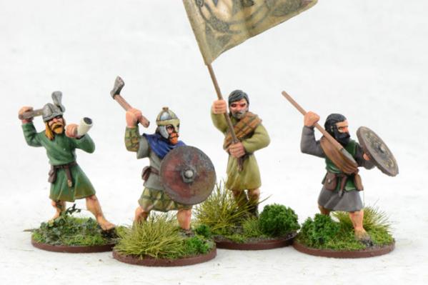 Gripping Beast 28mm Viking Age: Scottish- Ceithern Command #2 (4) 