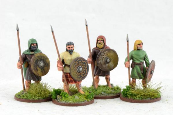 Gripping Beast 28mm Viking Age: Scottish- Ceithern Infantry (Standing) (4) 