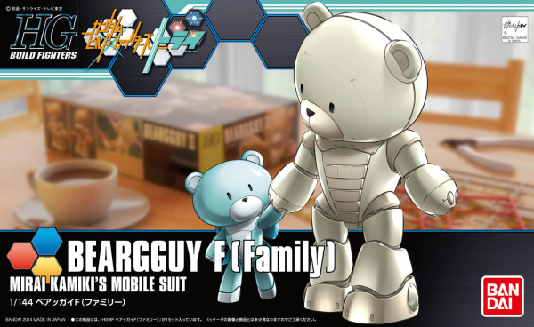 Gundam High Grade Build Fighters (1/144): Beargguy F [Family] 