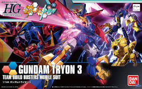 Gundam High Grade Build Fighters (1/144): #38 Gundam Tryon 3 
