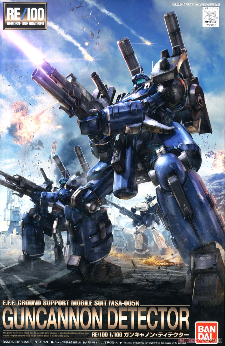 Gundam: Reborn (1:100): Guncannon Detector 