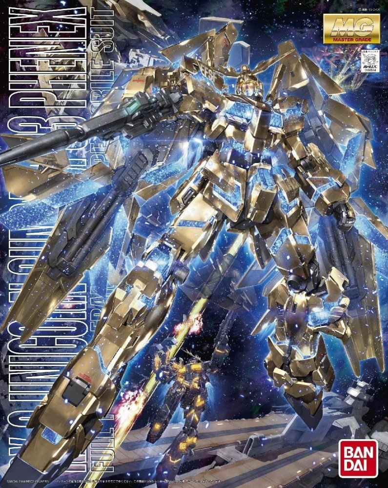 Gundam Master Grade (MG): 1/100: RX-0 Unicorn Gundam Unit 03 Phenex 