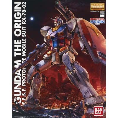 Gundam Master Grade (MG): 1/100: RX-78 Gundam (The Origin Ver) 