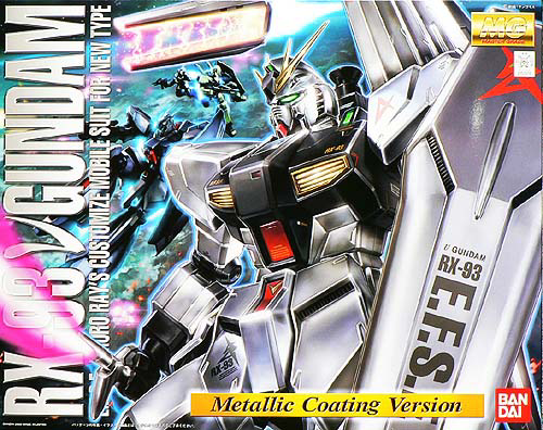 Gundam Master Grade (MG): 1/100: RX-93 NU GUNDAM (METALLIC COATING Ver.) 