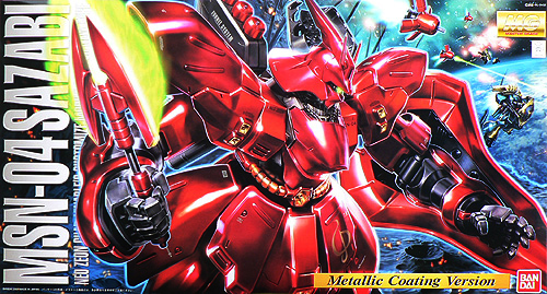 Gundam Master Grade (MG): 1/100: Sazabi (Metallic Coating Ver) 