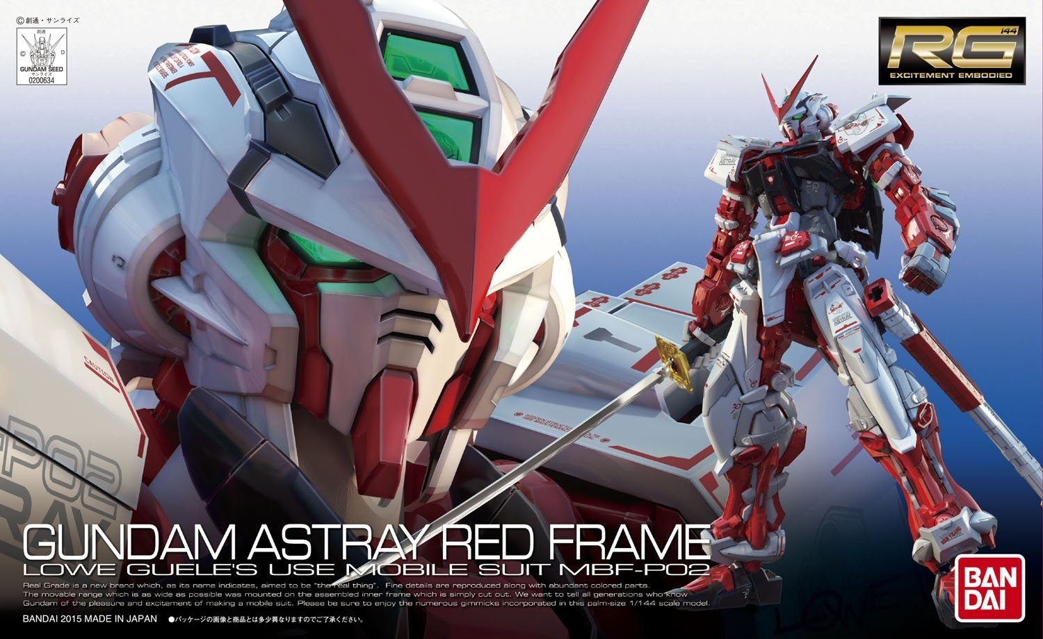 Gundam Real Grade #19: Gundam Astray Red Frame 
