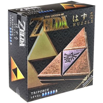 Hanayama Brain Teaser Puzzles: The Legend Of Zelda: The Triforce (Level 5) 