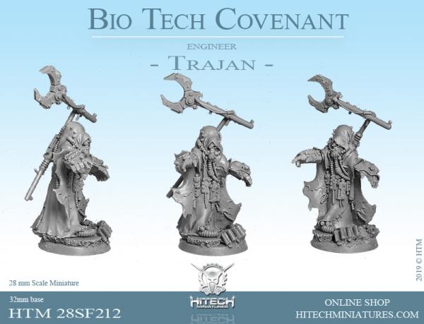 HiTech Miniatures: Bio-Tech Covenant- Engineer Trajan 