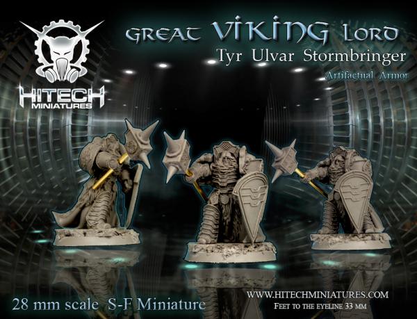Warhell: Viking- Great Viking Lord Tyr Ulvar Stormbringer 
