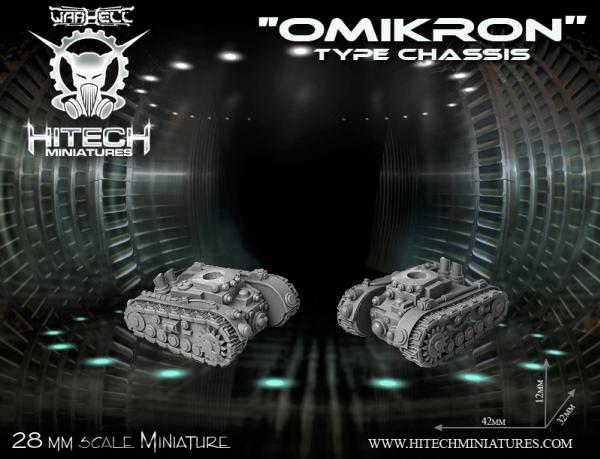 HiTech Miniatures: Omikron Type Chasis 