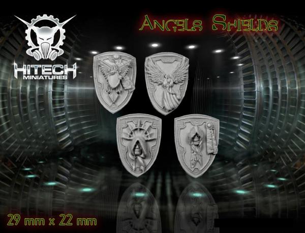HiTech Miniatures: S-F Angels Shields 