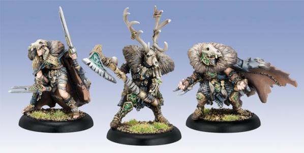 Hordes: Circle Orboros (72083): The Death Wolves - Circle Character Unit 