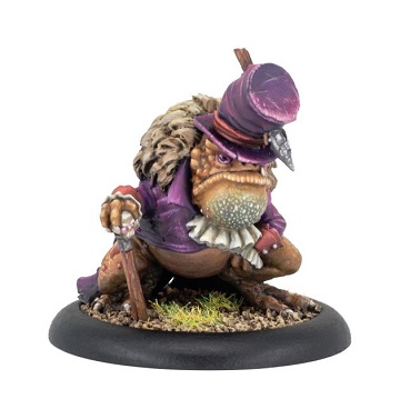 Hordes: Grymkin (76032): Baron Tonguelick Lord of Warts -Solo 