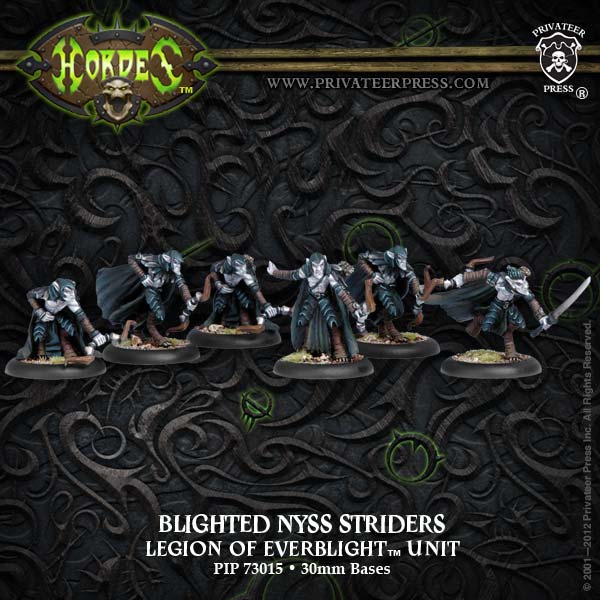 Hordes: Legion of Everblight (73015): Blighted Nyss Striders [SALE] 