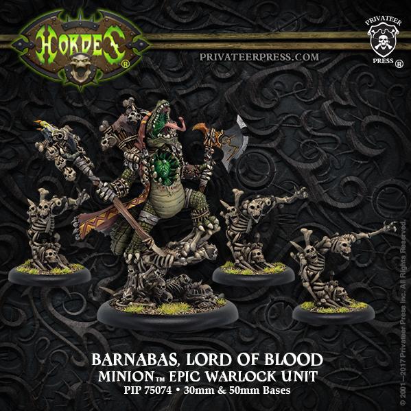 Hordes: Minions (75074): Barnabas, Lord of Blood – Minion Epic Warlock Unit 