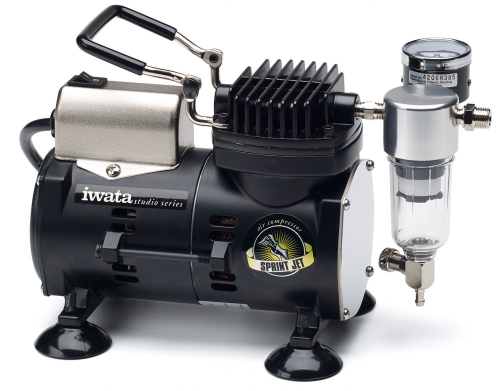 IWATA: Sprint Jet 110-120V Airbrush Compressor 