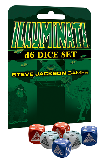 Illuminati The Board Game: D6 Dice Set 