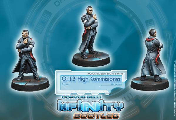 Infinity Mercenaries (#478): O-12 High Commissioner (HVT/ Civil) 