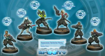 Infinity Yu Jing (#207): Japanese Sectorial Army Starter 