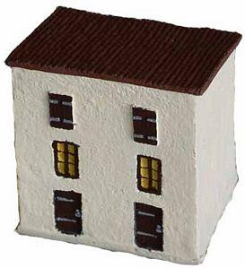JR Miniatures 15mm Italian: 2 Story Townhouse Slant Roof 