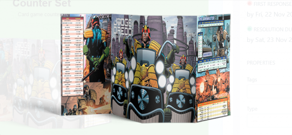 Judge Dredd & The Worlds of 2000 AD: GM Screen 