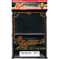KMC Card Barrier Mat Series: BLACK (80) 